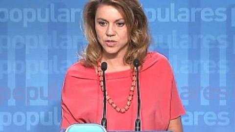 Cospedal sobre si ha recibido sobres: "Nunca: eso es completamente falso" Cospedal sobre si ha recibido sobres: "Nunca: eso es completamente falso"