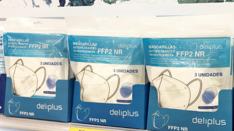 Mercadona comienza a vender mascarillas FFP2 Mercadona comienza a vender mascarillas FFP2