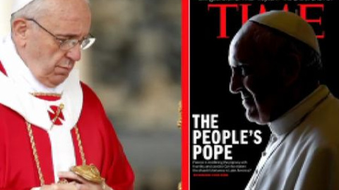 El Papa Francisco, protagonista de la portada de la revista 'Time' El Papa Francisco, protagonista de la portada de la revista 'Time'