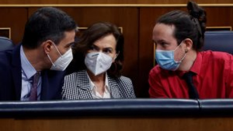 Iglesias, sobre la ley de Vivienda: "Incumplir el acuerdo de Gobierno es faltar el respeto a los ciudadanos" Iglesias, sobre la ley de Vivienda: "Incumplir el acuerdo de Gobierno es faltar el respeto a los ciudadanos"