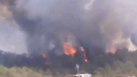 Estellencs fue desalojado anoche en prevención por el incendio Estellencs fue desalojado anoche en prevención por el incendio