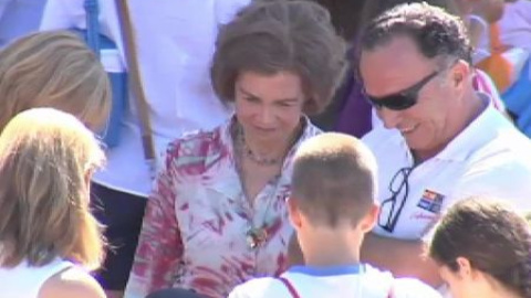 La Infanta Cristina reaparece en Palma de Mallorca La Infanta Cristina reaparece en Palma de Mallorca