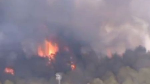 Incendio en Mallorca, el peor desde el año 1999 Incendio en Mallorca, el peor desde el año 1999