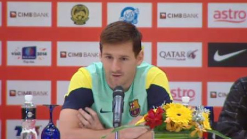 Messi: " Neymar nos dará muchas alegrías" Messi: " Neymar nos dará muchas alegrías"