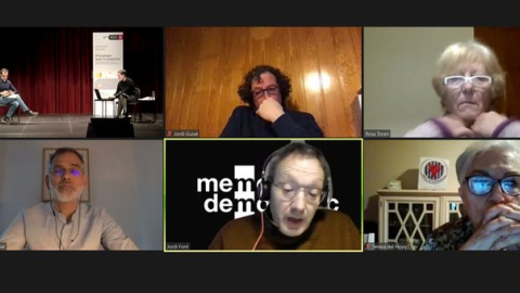 Alguns dels participants en la jornada organitzada pel Born CCM. Alguns dels participants en la jornada organitzada pel Born CCM.