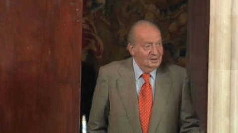 El Rey Juan Carlos llega a Mallorca El Rey Juan Carlos llega a Mallorca