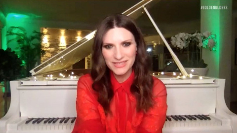 Laura Pausini, ganadora de la Mejor Canción Original por "Io Si" de "The Life Ahead" Laura Pausini, ganadora de la Mejor Canción Original por "Io Si" de "The Life Ahead"