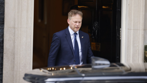 06/07/2022 El ministro británico de Transporte, Grant Shapps, sale del número 10 de Downing Street 06/07/2022 El ministro británico de Transporte, Grant Shapps, sale del número 10 de Downing Street