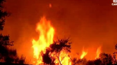 Un incendio visto desde dentro Un incendio visto desde dentro