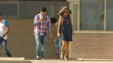 Rosalía Iglesias se marcha de la prisión tras visitar a Bárcenas Rosalía Iglesias se marcha de la prisión tras visitar a Bárcenas
