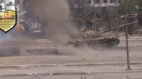 La guerra civil en Siria, ajena al ataque inminente de EEUU La guerra civil en Siria, ajena al ataque inminente de EEUU