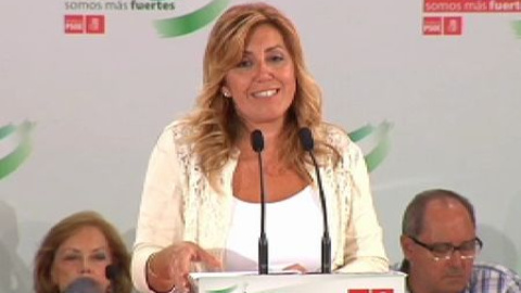 Susana Díaz: "Seré implacable en la lucha contra la corrupción" Susana Díaz: "Seré implacable en la lucha contra la corrupción"