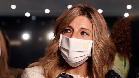 Yolanda Díaz pide a un diputado del PP que rectifique sus palabras: "Muestran un ejercicio claro de machismo" Yolanda Díaz pide a un diputado del PP que rectifique sus palabras: "Muestran un ejercicio claro de machismo"