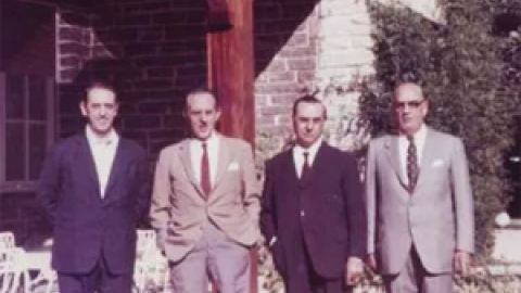 Así ayudó el clero español a escapar de los aliados a estos empresarios vascos rendidos al Tercer Reich Así ayudó el clero español a escapar de los aliados a estos empresarios vascos rendidos al Tercer Reich