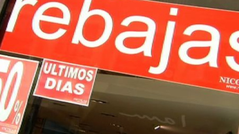 Las ventas en rebajas caen un 10% Las ventas en rebajas caen un 10%