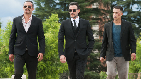 Daniel (Isak Férriz), Tomás (Daniel Grao) y Clemente (Carlos Librado) son los hermanos Guerrero. Daniel (Isak Férriz), Tomás (Daniel Grao) y Clemente (Carlos Librado) son los hermanos Guerrero.