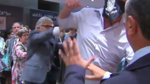 Doce detenidos por el ataque al acto de la Generalitat en Madrid por la Diada Doce detenidos por el ataque al acto de la Generalitat en Madrid por la Diada
