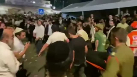 Más de 40 muertos en una estampida durante una fiesta religiosa en Israel Más de 40 muertos en una estampida durante una fiesta religiosa en Israel