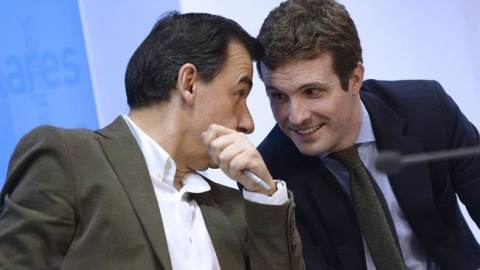 Fernando Martínez-Maillo y Pablo Casado. EFE/Archivo Fernando Martínez-Maillo y Pablo Casado. EFE/Archivo