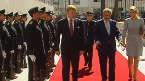 Los reyes de Holanda visitan el Congreso de los Diputados Los reyes de Holanda visitan el Congreso de los Diputados