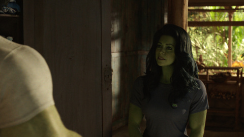 17/08/2022Fotografía cedida por Marvel Studios de una escena de la película 'She Hulk', donde aparece la actriz Tatiana Maslany en su papel. 17/08/2022Fotografía cedida por Marvel Studios de una escena de la película 'She Hulk', donde aparece la actriz Tatiana Maslany en su papel.