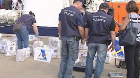 Interceptado un pesquero que llevaba 486 kilos de cocaína Interceptado un pesquero que llevaba 486 kilos de cocaína