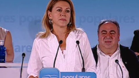 Cospedal asegura que la salida de la recesión vendrá "muy pronto" Cospedal asegura que la salida de la recesión vendrá "muy pronto"