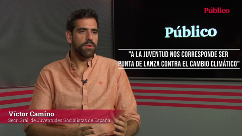Víctor Camino (Juventudes Socialistas): "A la juventud nos corresponde ser punta de lanza contra el cambio climático" Víctor Camino (Juventudes Socialistas): "A la juventud nos corresponde ser punta de lanza contra el cambio climático"