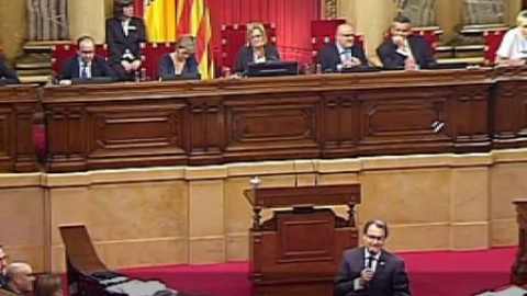 Más a Sánchez Camacho: "La veo a usted un poco nerviosa hoy" Más a Sánchez Camacho: "La veo a usted un poco nerviosa hoy"