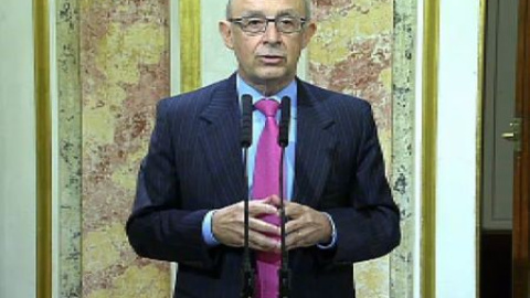 Montoro: "Si Cataluña quiere insistir en el agravio, lo hace de manera poco inteligente" Montoro: "Si Cataluña quiere insistir en el agravio, lo hace de manera poco inteligente"