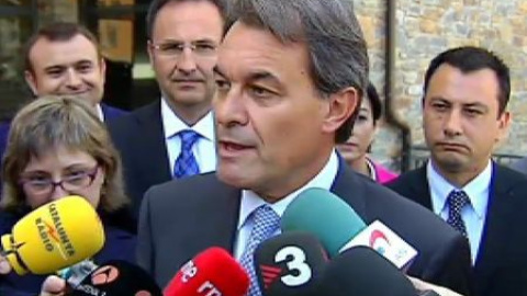 Artur Mas: "No era cuestión de enfadarse, sino de no perder la dignidad del presidente de la Generalitat" Artur Mas: "No era cuestión de enfadarse, sino de no perder la dignidad del presidente de la Generalitat"