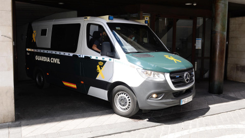 Guardia Civil traslada al acusado del triple crimen machista Guardia Civil traslada al acusado del triple crimen machista