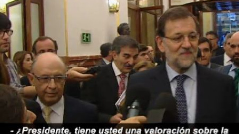 Rajoy evita valorar la sentencia de Estrasburgo sobre la 'doctrina Parot' Rajoy evita valorar la sentencia de Estrasburgo sobre la 'doctrina Parot'