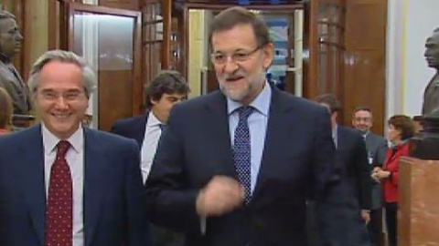 Rajoy elude nuevamente valorar la sentencia de Estrasburgo Rajoy elude nuevamente valorar la sentencia de Estrasburgo