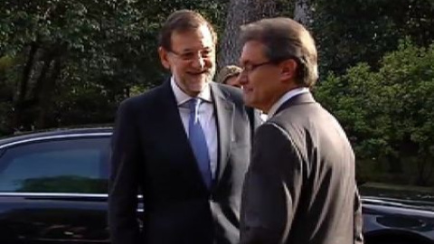 Rajoy apela a la unidad con Mas ausente Rajoy apela a la unidad con Mas ausente