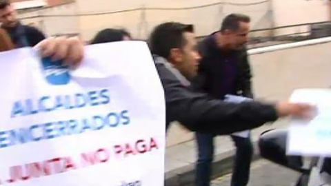 'Escrache' a Susana Díaz 'Escrache' a Susana Díaz