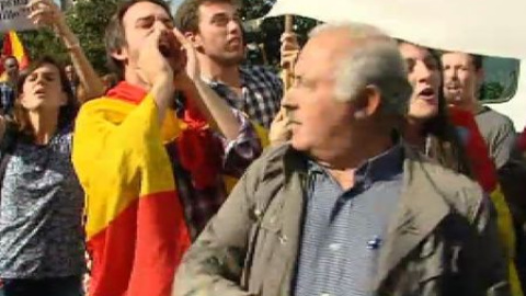 Voces discordantes con el PP en la manifestación de la AVT Voces discordantes con el PP en la manifestación de la AVT
