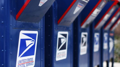 El servicio de correos de EEUU. El servicio de correos de EEUU.