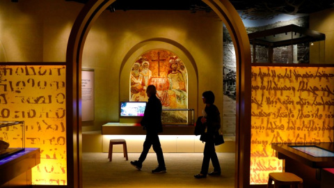 El interior del Museo de la Biblia./REUTERS El interior del Museo de la Biblia./REUTERS