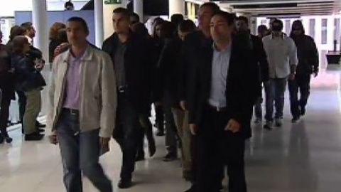 Declaran ante el juez los ocho mossos imputados por la muerte del empresario del Raval Declaran ante el juez los ocho mossos imputados por la muerte del empresario del Raval