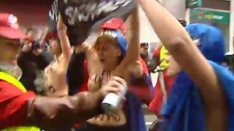 Femen contra el aborto Femen contra el aborto