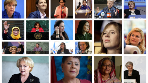 Sólo 20 países están gobernados por mujeres en 2018