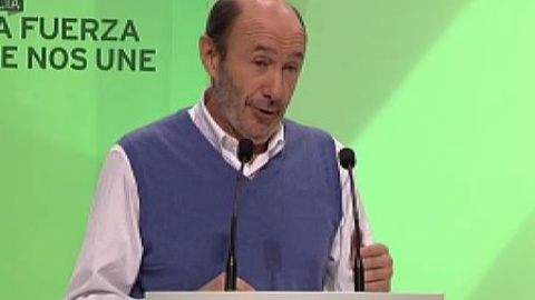 Rubalcaba : "Ha sido una semana de los horrores" Rubalcaba : "Ha sido una semana de los horrores"
