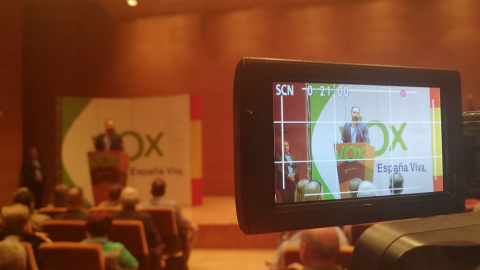 Acto de Vox en Bilbao./Público Acto de Vox en Bilbao./Público
