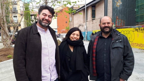 Carlos Sánchez Mato, Rommy Arce y Pablo Carmona encabezarán la lista de Madrid en Pie. | Europa Press Carlos Sánchez Mato, Rommy Arce y Pablo Carmona encabezarán la lista de Madrid en Pie. | Europa Press