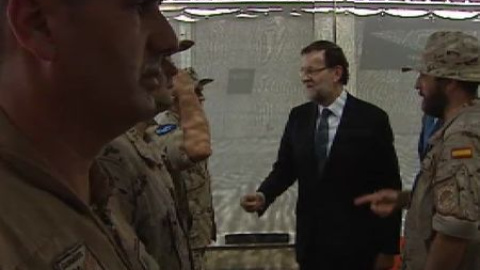 Rajoy destaca la labor de las tropas españolas en África contra la piratería Rajoy destaca la labor de las tropas españolas en África contra la piratería