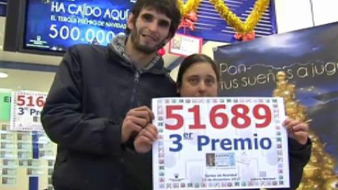 La suerte sonríe por fin a Carlos y Vanesa La suerte sonríe por fin a Carlos y Vanesa