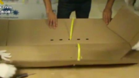 Cocaína en embalajes de rosas Cocaína en embalajes de rosas