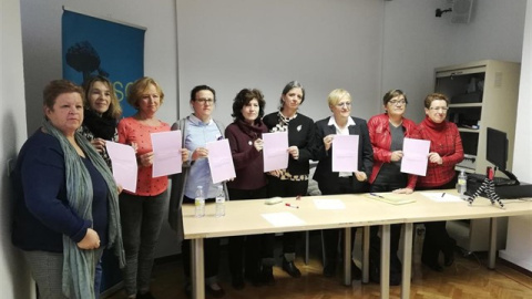 Presentación de la 'Agenda feminista contra la práctica del alquiler de vientres y la prostitución'. E.P. Presentación de la 'Agenda feminista contra la práctica del alquiler de vientres y la prostitución'. E.P.