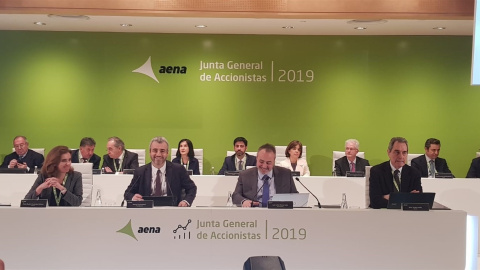 Junta de accionista de Aena. E.P. Junta de accionista de Aena. E.P.